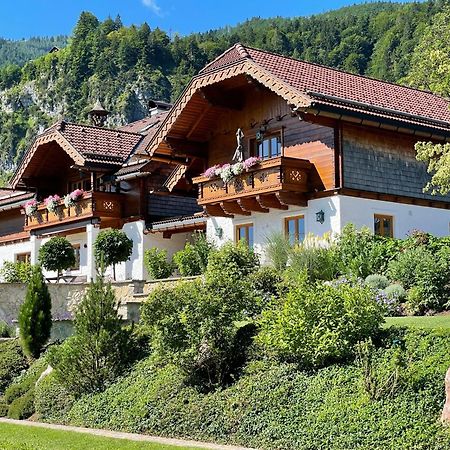 Ferienwohnung Schossleitner - Der Wohlfuehl-Ansitz Am Wolfgangsee Mit Weitblick Sankt Gilgen Exterior foto