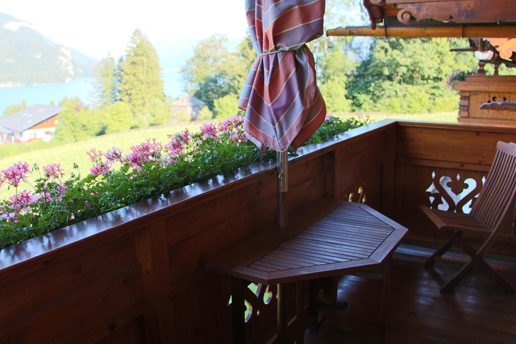 Ferienwohnung Schossleitner - Der Wohlfuehl-Ansitz Am Wolfgangsee Mit Weitblick Sankt Gilgen Quarto foto